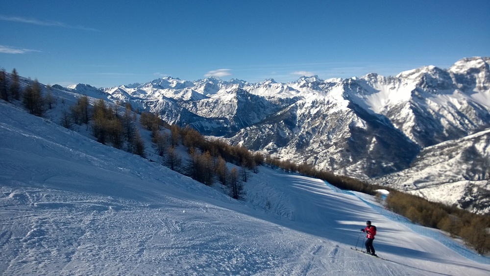 Station de ski de Bardonecchia, Italie