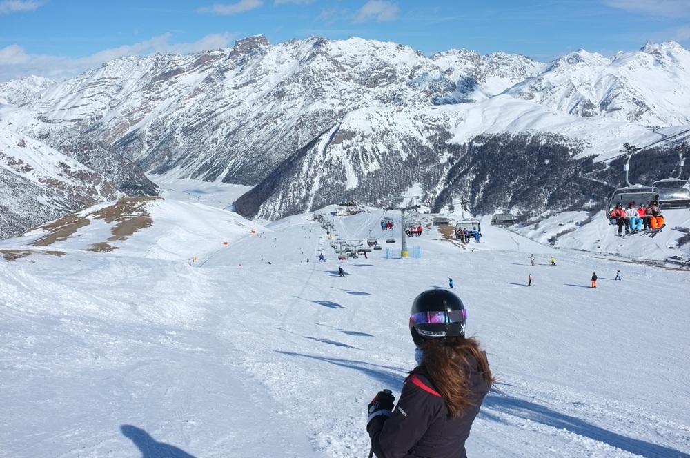 Station de ski de Livigno, Italie