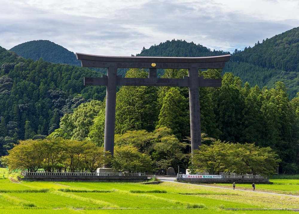Torii d'Oyunohara, parc de Yoshino-Kumano