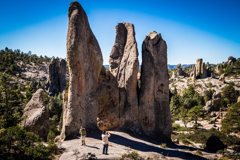 Vallée des Moines près de Creel, Barrancas del Cobre