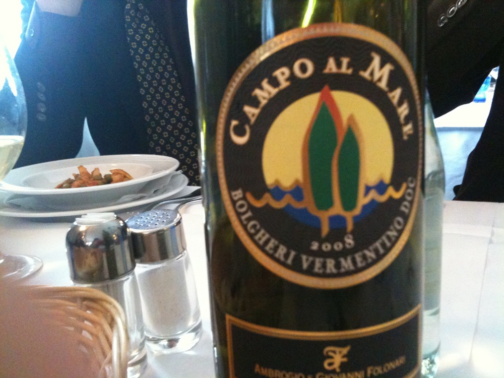 Vin Vermentino, île d'Elbe