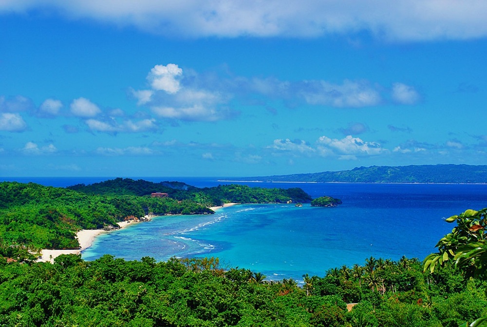 Vue depuis le mont Luho, Boracay