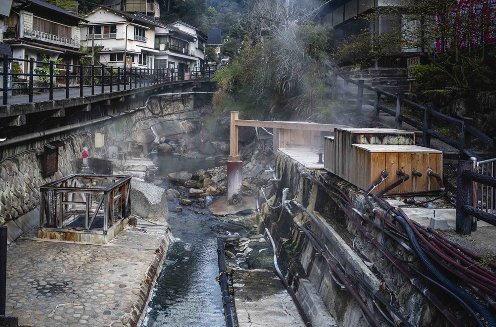 Yunomine Onsen, parc de Yoshino-Kumano